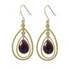 Image 1 : Vermeil-CZ Eurowire Earrings