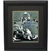 Image 1 : Billy Sims Signed Detoit Lions Vintage B&W 8X10 Photo Custom Framed 80 ROY