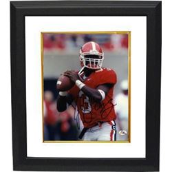 DJ Shockley Signed Georgia Bulldogs 8X10 Photo Custom Framed