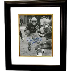 Joe Bellino Signed Navy Midshipmen 8X10 Photo Heisman 60 Custom Framed