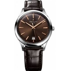 Zenith  Captain Central Second  Men Watch