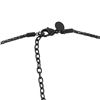 Image 2 : Black Stainless Steel Snake Chain-16" 3"