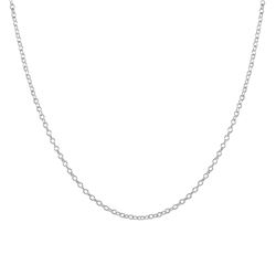 Rhodium Plated Brass Link Chain 30&Quot; 2&Quot;