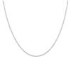 Image 1 : Rhodium Plated Brass Link Chain 30&Quot; 2&Quot;