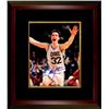 Image 1 : Christian Laettner Signed Duke Blue Devils Arms Up Celebration 8X10 Photo Custom Framed 1992 Game Wi