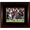 Image 1 : Derrick Henry Signed Alabama Crimson Tide 16X20 Photo Custom Framed #2 (Hand Up Heisman Pose)- Henry