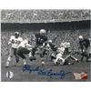 Image 1 : Howard "Hopalong" Cassady Signed Ohio State Buckeyes Vintage B&W Run 8X10 B&W Photo 55 (Heisman)