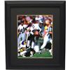 Image 1 : Cliff Branch Signed Oakland Raiders 8X10 Photo Custom Framed (White Jersey Run)
