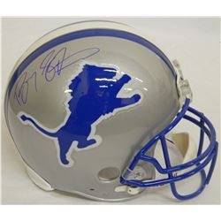 Barry Sanders Signed Lions Riddell Throwback Authentic Proline Helmet
