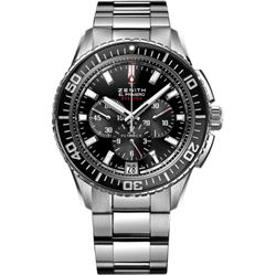 Zenith  El Primero Stratos Flyback  Men Watch