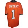 Image 1 : Dez Bryant Oklahoma State Cowboys Unsigned Orange Custom Jersey XL