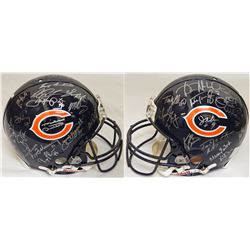 1985 Chicago Bears Team Signed Chicago Bears Proline Authentic Riddell Helmet (30 Sigs)