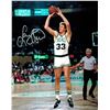 Image 1 : Larry Bird Signed Celtics Jump Shot Action 8X10 Photo