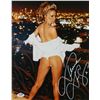 Image 1 : Jenna Jameson Signed Vegas Balcony Backview 11X14 Photo (In Silver)