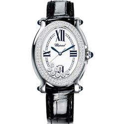 Chopard  Happy Sport Oval 7 Floating Diamonds  Women Watch