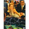 Image 1 : Sharon Stone Signed Casino Rolling Craps Dice 11X14 Photo