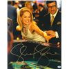 Image 1 : Sharon Stone Signed Casino Rolling Craps Dice 16X20 Photo