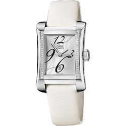 Oris  Miles Rectangular Date  Women Watch