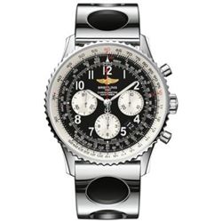 Breitling  Navitimer Navitimer 01 (43Mm) Black Arabic Chronograph Dial Steel  Men Watch