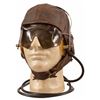 Image 1 : World War II Early Leather Fighter Pilot Helmet