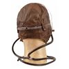Image 4 : World War II Early Leather Fighter Pilot Helmet