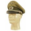 Image 2 : WWII Nazi German Officers Visor Hat