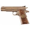 Image 2 : Texas Ranger's Colt 1911 Engraved Gold Cup .45