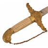 Image 3 : Gold Gilt Militia Sword