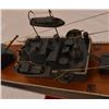 Image 2 : U.S.S. Sims Wooden WWII Destroyer Ship Model