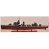 Image 7 : U.S.S. Sims Wooden WWII Destroyer Ship Model