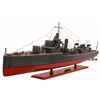 Image 8 : U.S.S. Sims Wooden WWII Destroyer Ship Model