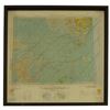 Image 1 : 1944 WWII Pacific Pilots Silk Map Nagasaki Japan