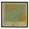 Image 2 : 1944 WWII Pacific Pilots Silk Map Nagasaki Japan