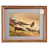 Image 1 : Autographed  "Happy Jack Go Buggy" P-38 Photo