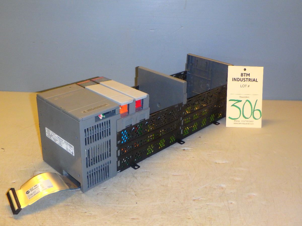 Allen Bradley SLC 500 Rack with Modules