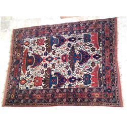 Fine Turkamon Caucasian Rug Design (Origin Afghanistan) 72x54", 12-lbs