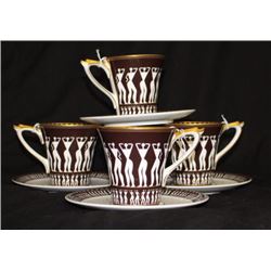 Fine Korean Hankook Tea Cup Set 4 (Fine Bone China)