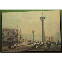 French Oil Artwork 23x17", 4-lbs