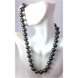 Certified Brand New South Sea Tahitian Black Pearl Strand Top AAA-AAAA Quality