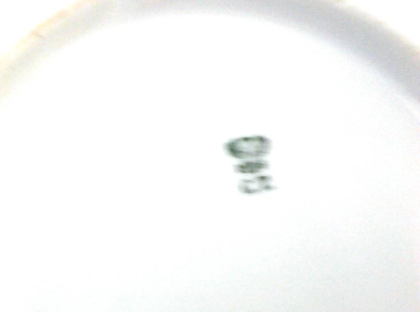 Antique German White Porcelain Reticulated Centerpiece Basket w. Gilt