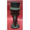 Image 2 : Rare African Kuba Wine Vessel w. Patina 13x6" (Part of a Private Collection)