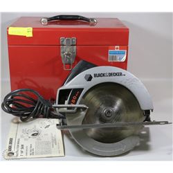 BLACK & DECKER 7 1/4" CIRCULAR SAW IN MASTERCRAFT