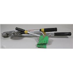 BUNDLE OF PIPEBENDERS INCLUDING 1/4" AND 1/2"