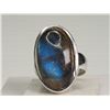 Image 1 : #22-STERLING SILVER LABRODORITE RING