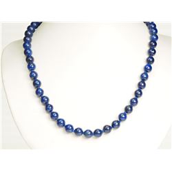 #31-LAPIS LAZIL INDIVIDUALLY KNOTTED NECKLACE