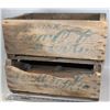 Image 1 : PAIR OF WOOD COCA COLA CRATES