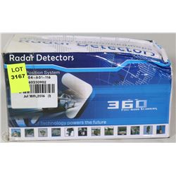 NEW 360 DEGREE LASER RADAR DETECTOR