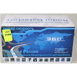 NEW 360 DEGREE LASER RADAR DETECTOR