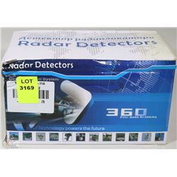 NEW 360 DEGREE LASER RADAR DETECTOR
