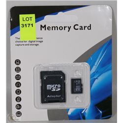 NEW 32GB MICRO SD CARD WITH ADAPTER